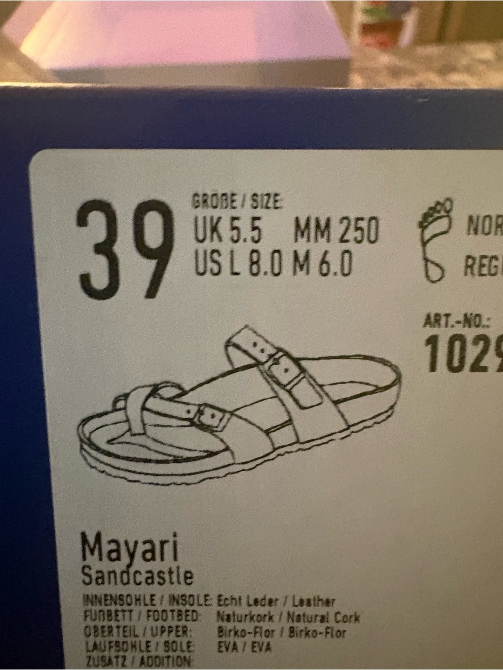 Birkenstock Women's Mayari Sandals in Light Beige - Picture 6 of 6